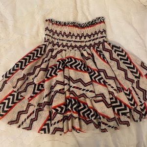 MISA Los Angeles layered skirt (XS)